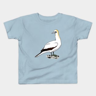 Australasian gannet Tākapu Takapu Kids T-Shirt